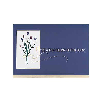 Get Well Bouquet Greeting Card