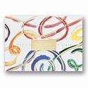 Birthday Swirls Greeting Card