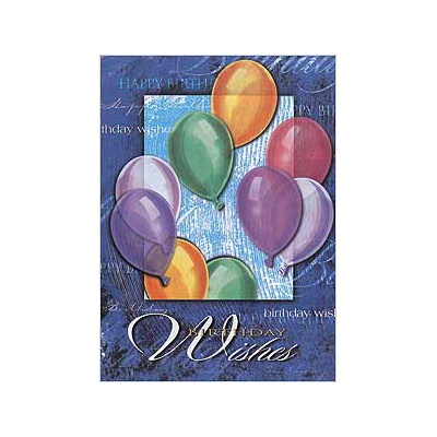 Floating Wishes Greeting Card