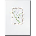 Calla Lilly Bouquet Greeting Card