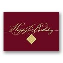 Filigree Birthday Greeting Card