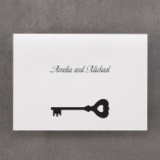 Key to Love - Note Card and Envelope
