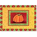 Thanksgiving Pumpkin Postcard
