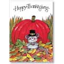 Thanksgiving Mouse Postcard