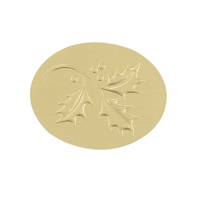 Gold Holly Seal