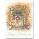 Thanksgiving Greetings Holiday Card