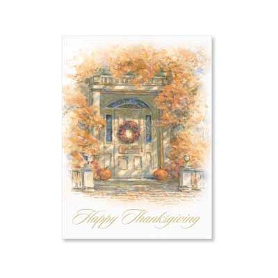 Thanksgiving Greetings Holiday Card
