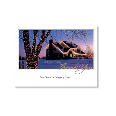 Festive Home Holiday Card
