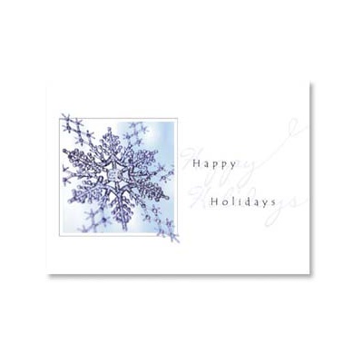 Snowflakes Holiday Card