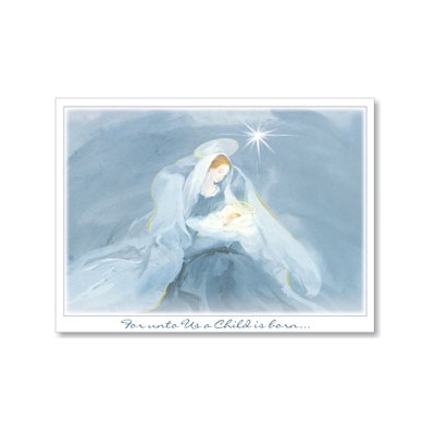 Madonna & Child Holiday Card