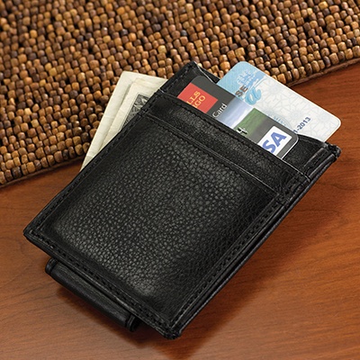 Black Leather Wallet