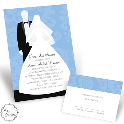 Picture This - Cornflower - Invitation