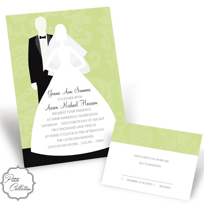 Picture This - Leaf - Invitation