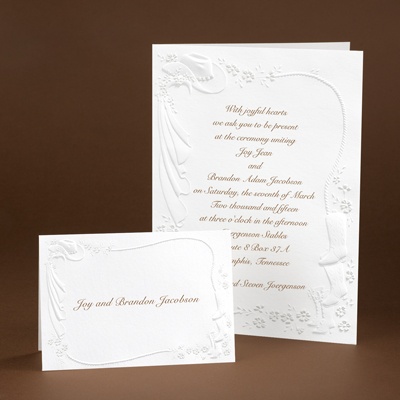 because this romantic Western wedding invitation is perfect for inviting