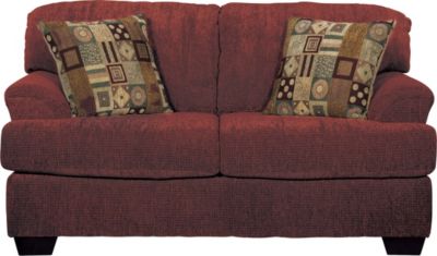 Contemporary Chenille Burgundy Loveseat | 565 x 391 · 242 kB · jpeg
