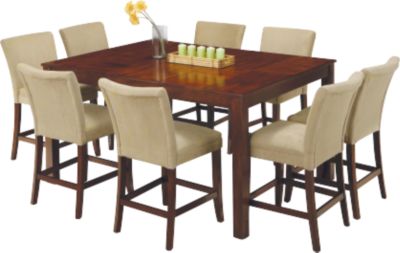9 Piece Dinette w/Peat Pub Chair