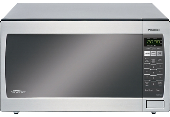 Panasonic 1.6 Cu. Ft. Genius Countertop Microwave Oven - Stainless ...