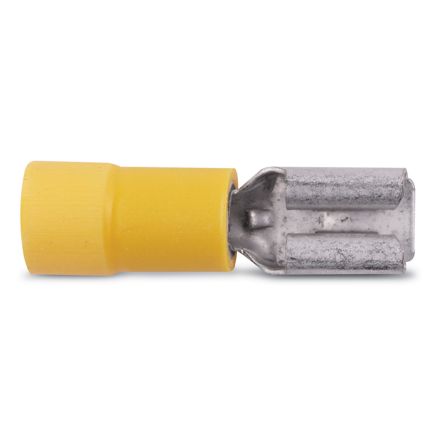 Product image for Thomas & Betts 10RC-250FCP 0.96 Inch 12-10 AWG Insulated Vinyl Female Disconnect