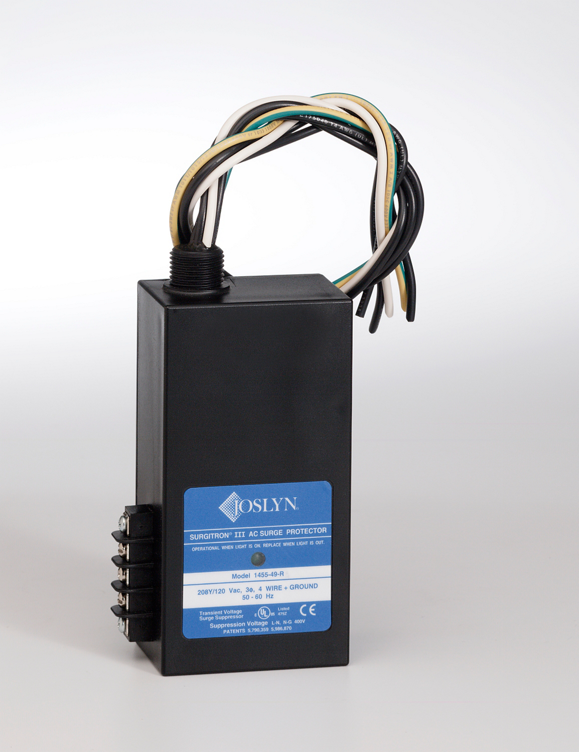 Product image for T&B 1455-85-MN SURGE PROT:208Y/120V, 240KA, L-N,N-