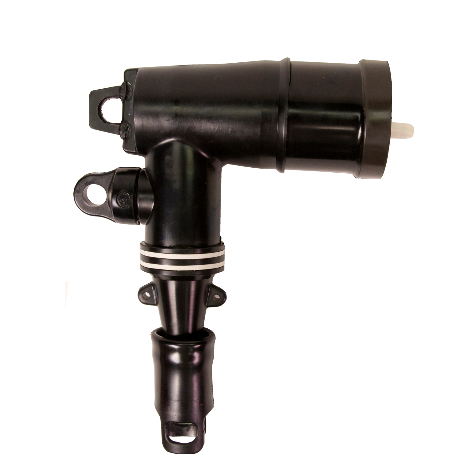 Product image for ABB Elastimold 162LRJS-B5240 15kV 200 Amp, Loadbreak Jacket Seal Elbow Connector w/ Test Point, .635" - .905" Cable Insulation Diameter, 1/0 Stranded Wire Size, Bi-Metal Compression Lug