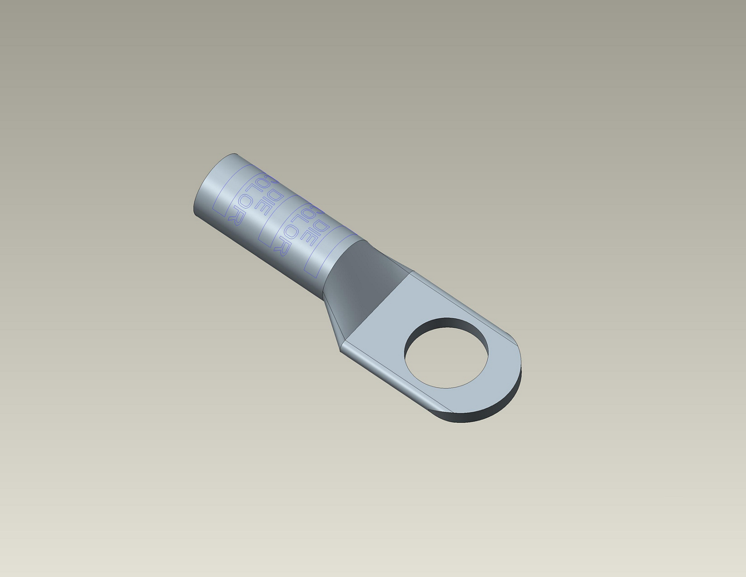 Product image for TB 54913BER 250 CU LNG BRL 1 HOLE .
