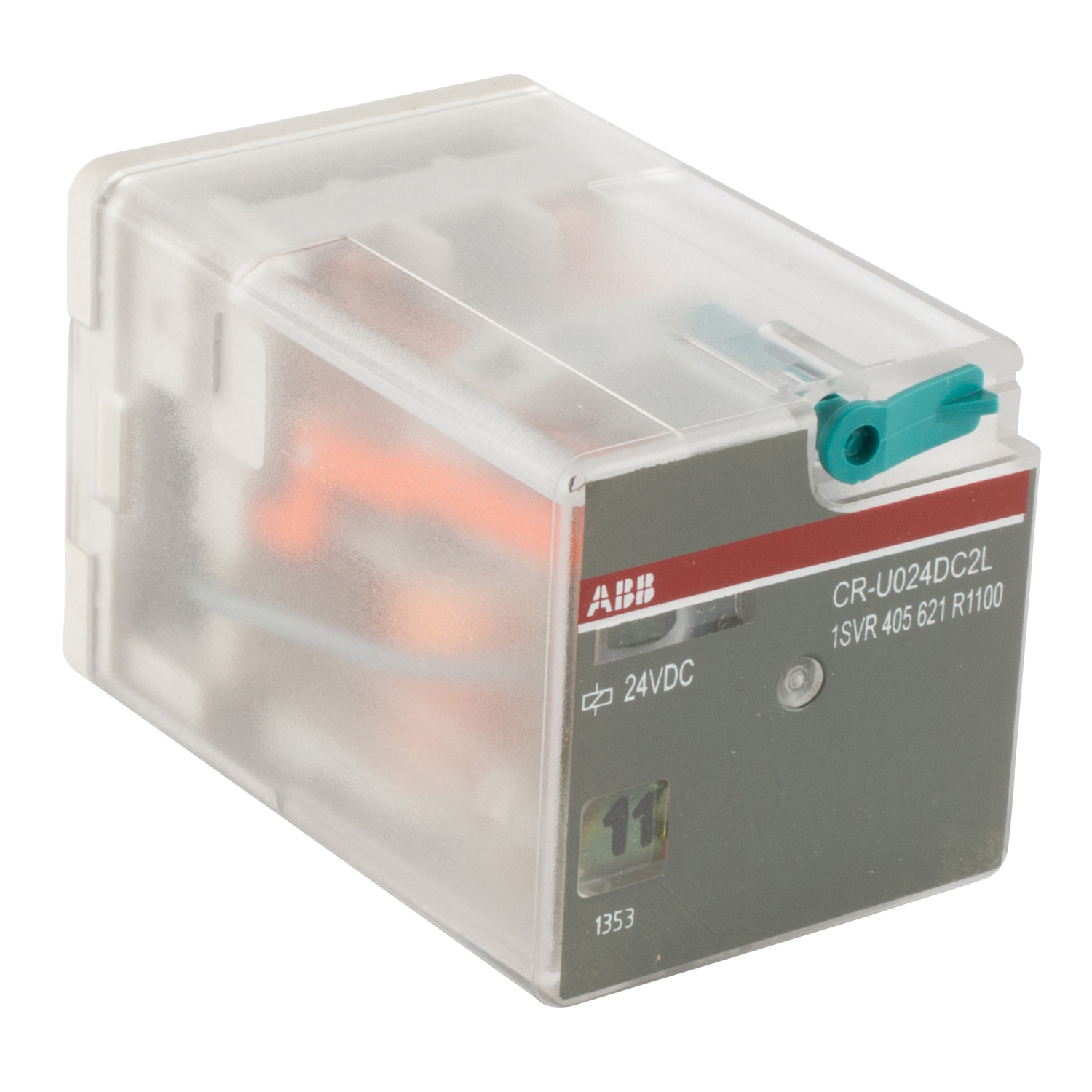 Product image for ABB 1SVR405621R1100 CR-U024DC2L PLU