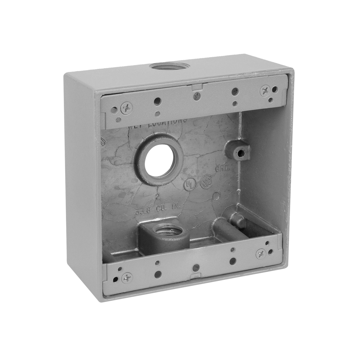 2IH3-1 Weatherproof Outlet Box Red Dot;ABB - Installation Products