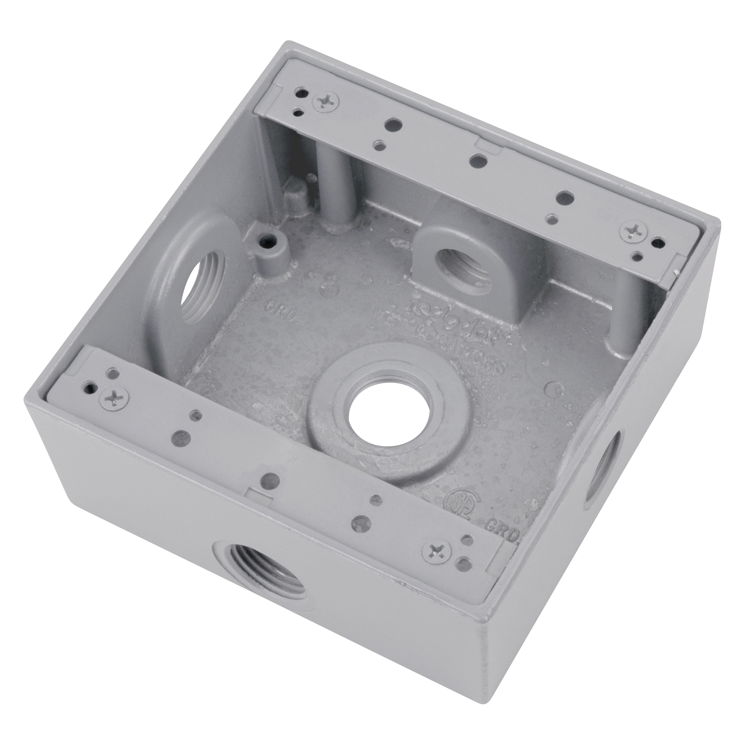2IH5S2-1 Weatherproof Outlet Box Red Dot;ABB - Installation Products