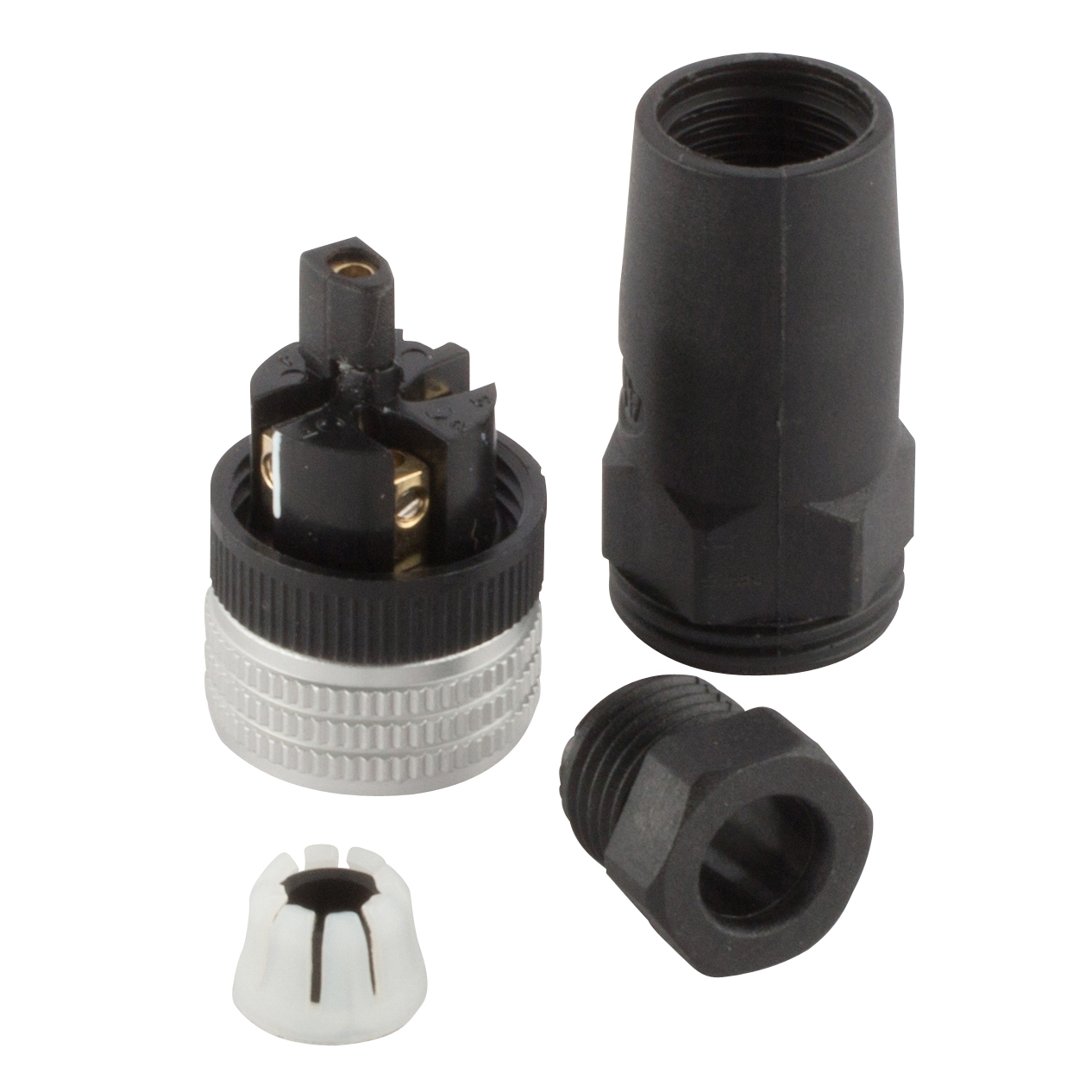 2TLA020055R1000 JOKAB M12-C01 M12X5 FEMALE SCREW CONNECTOR