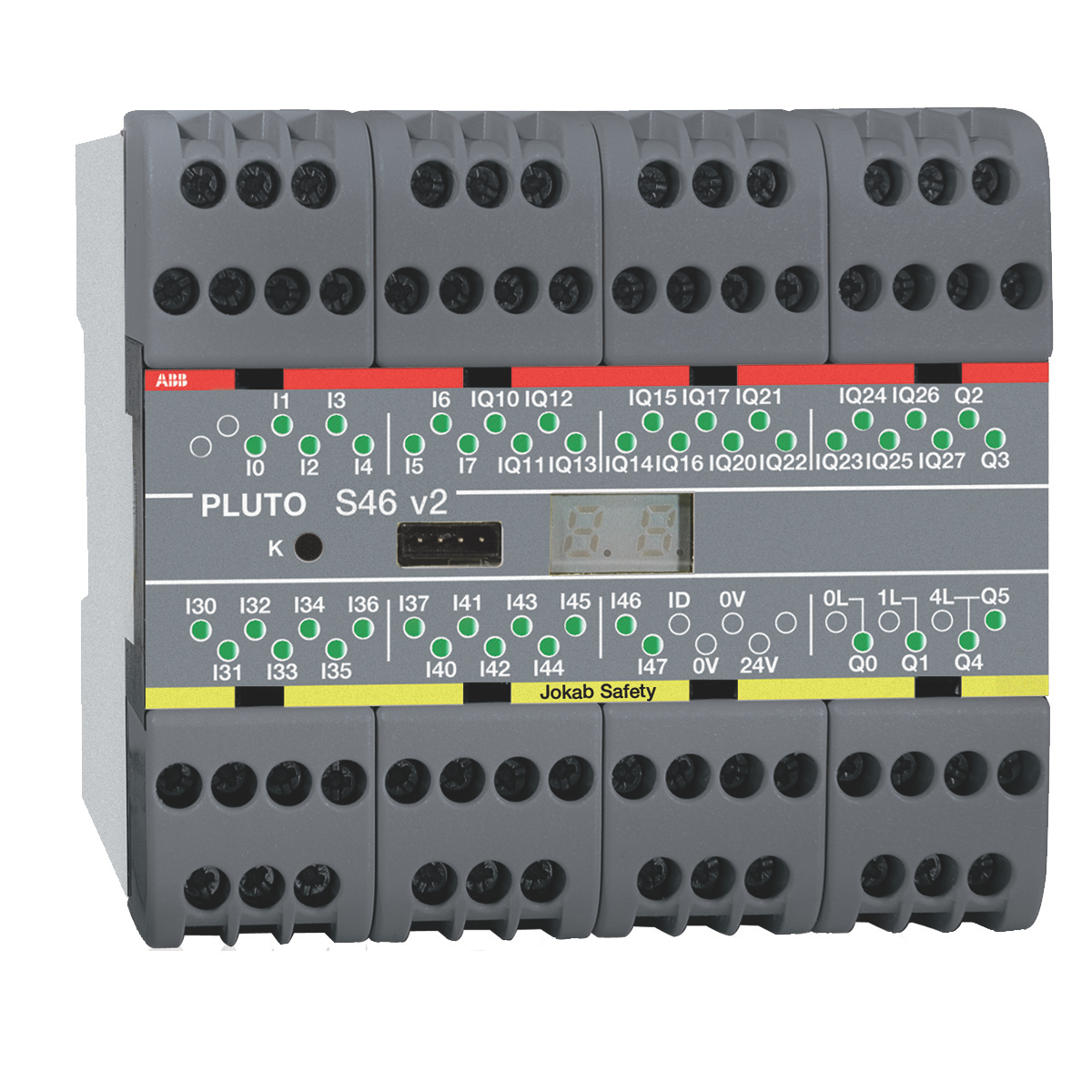 2TLA020070R1800 JOKAB PLUTO S46 V2 SAFETY PLC