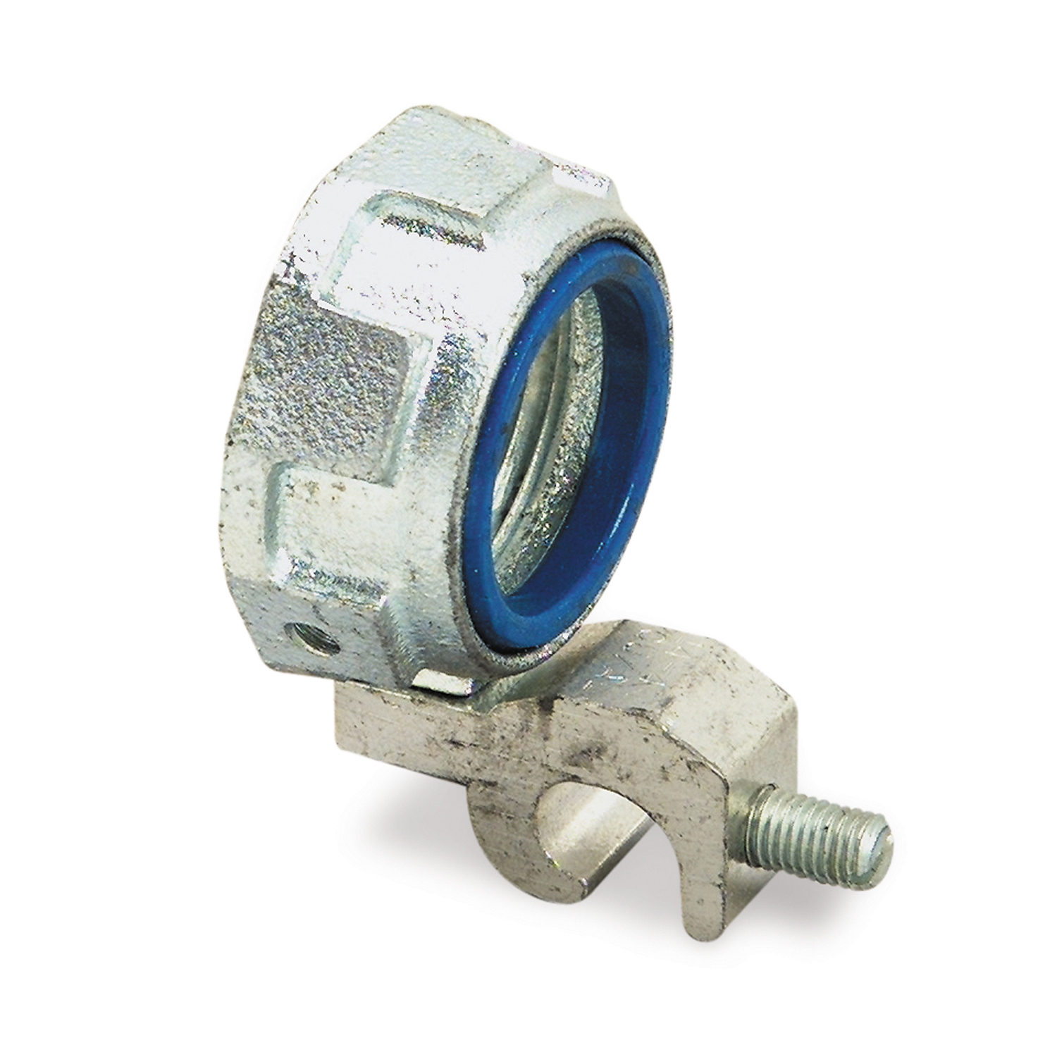 Product image for Thomas & Betts 3872 1" Rigid/IMC Grounding Bushing - Thermoplastic Insulator. Wire Range - 14-4