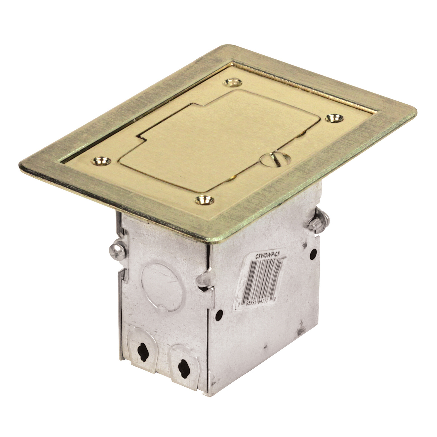 Product image for ABB 71W-GFCI RESI RECT 1G FLOOR BOX