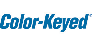Color-keyed logo
