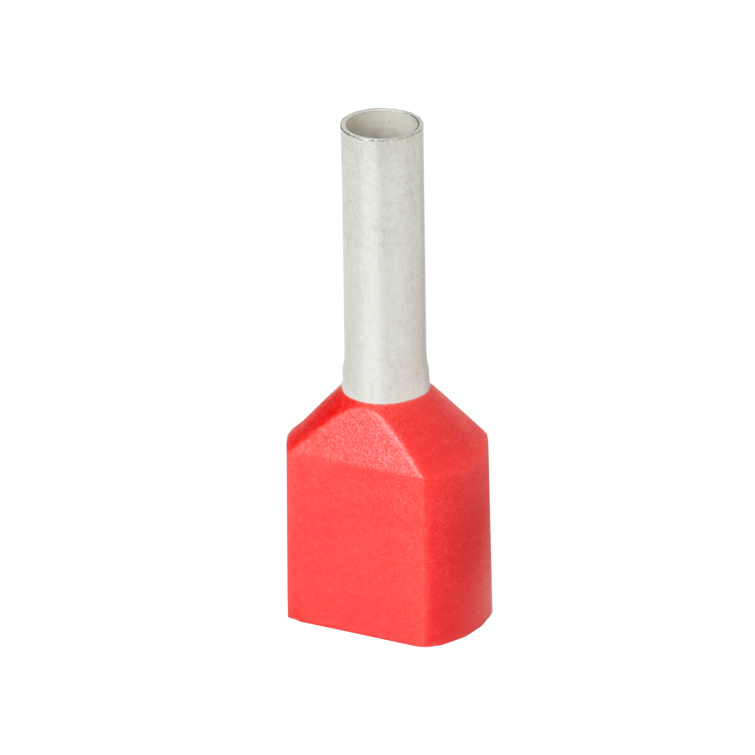 Product image for Thomas & Betts F8003 Insulated Twin Ferrule - 2x #17, .591", Red (500/Pkg)