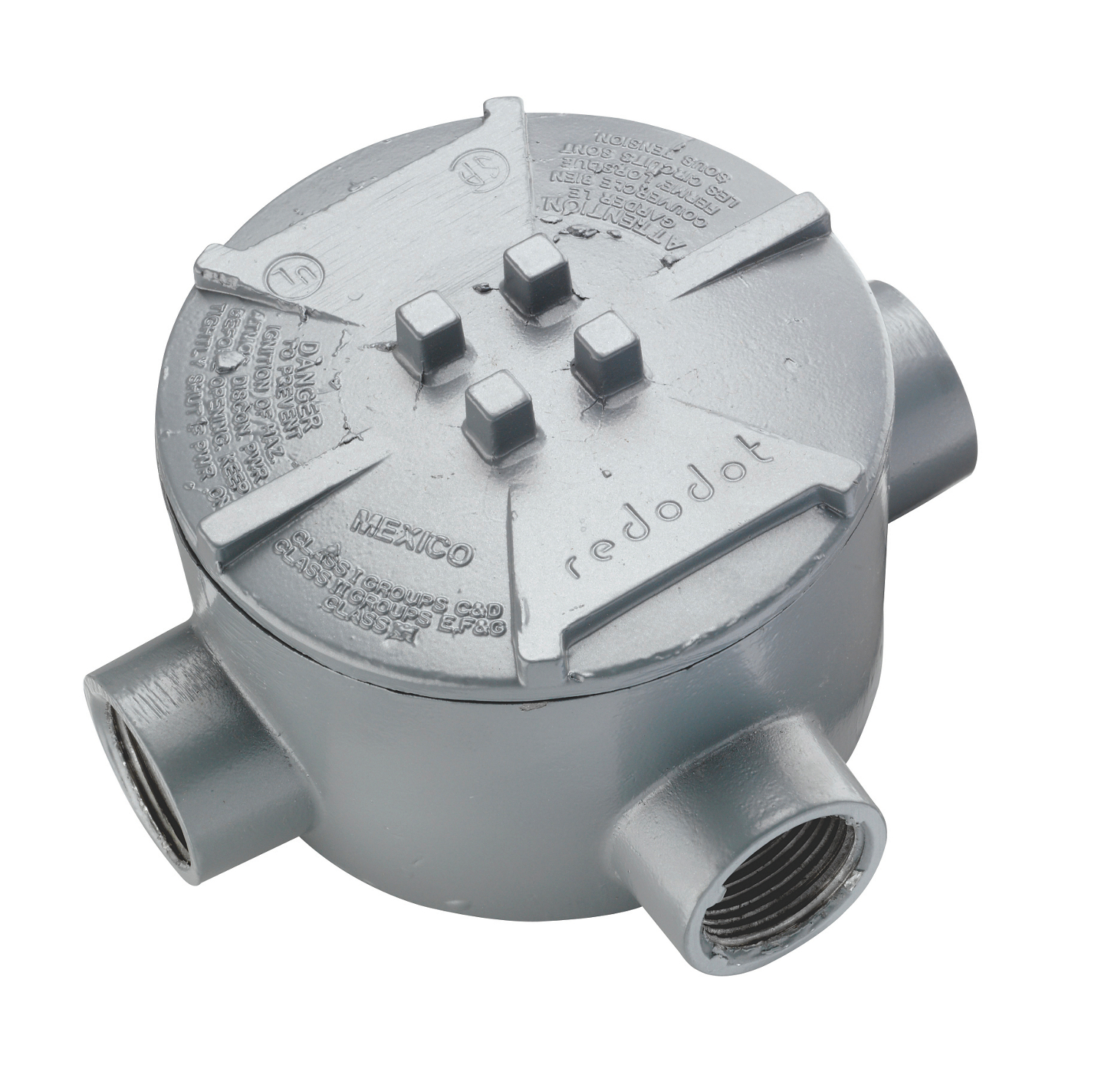 GAX-3 Conduit Outlet Box Ocal;ABB - Installation Products