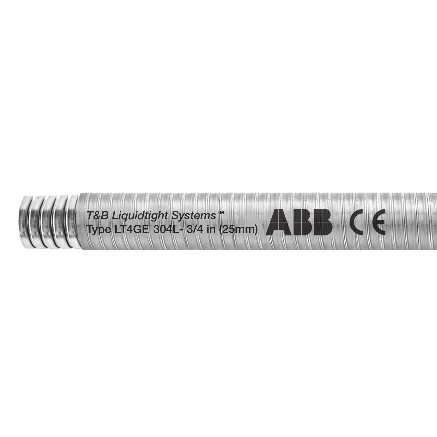 Product image for ABB LT4GES03C-C LFMC SS304 GP 3/4in