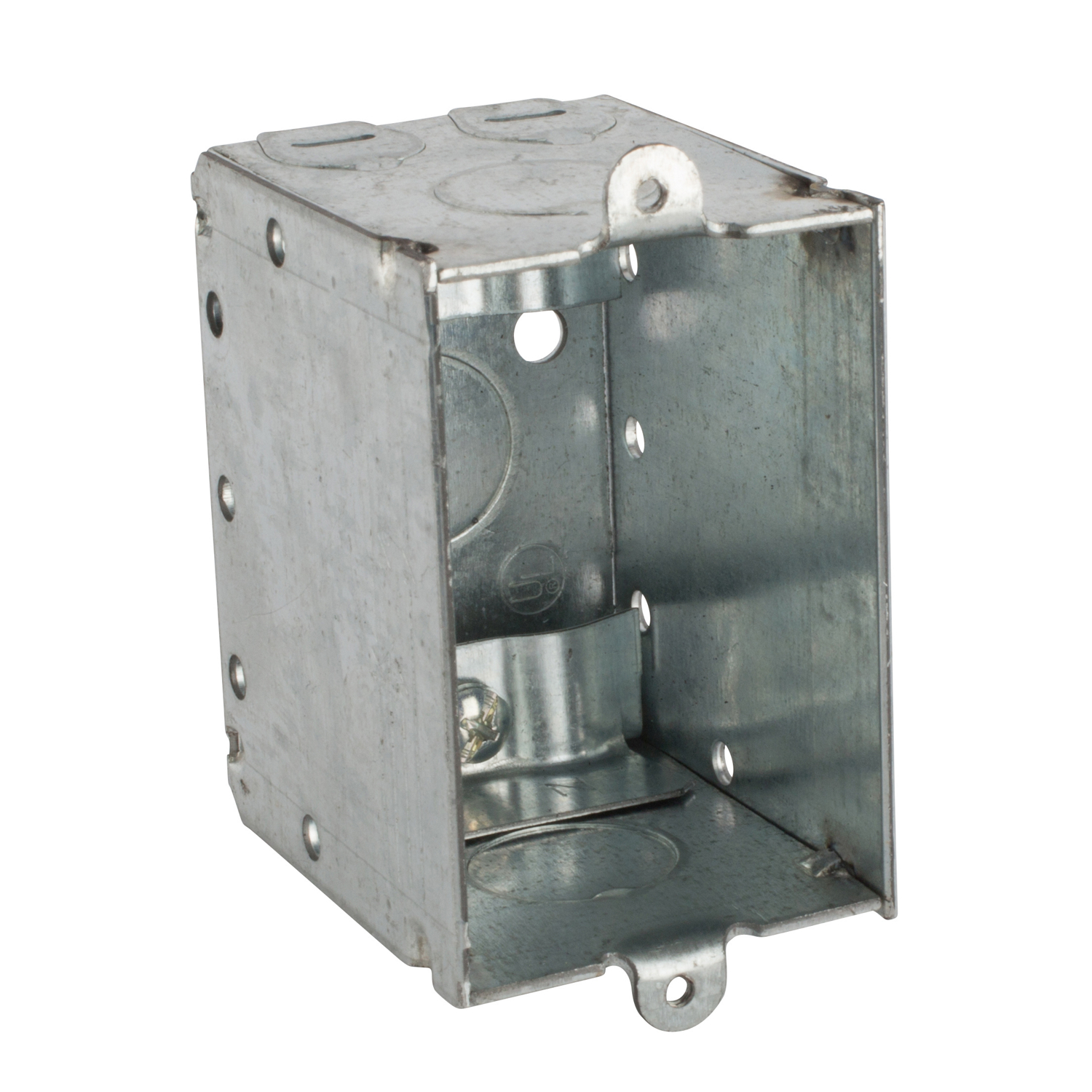 A254-25 Metallic Switch Box Steel City;ABB - Installation Products