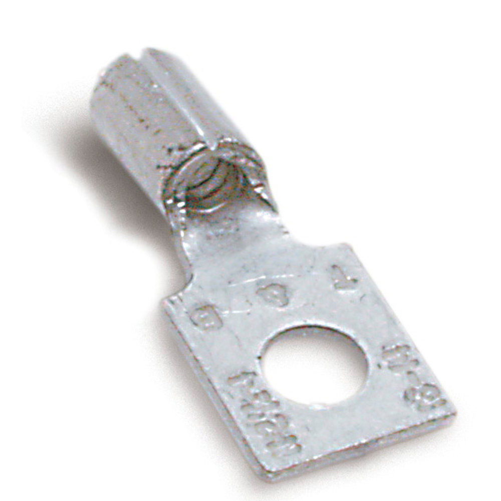 Product image for Thomas & Betts B484 Non-Insulated Rectangular Ring Terminal - 16-14, #6bolt (1000/Pkg)