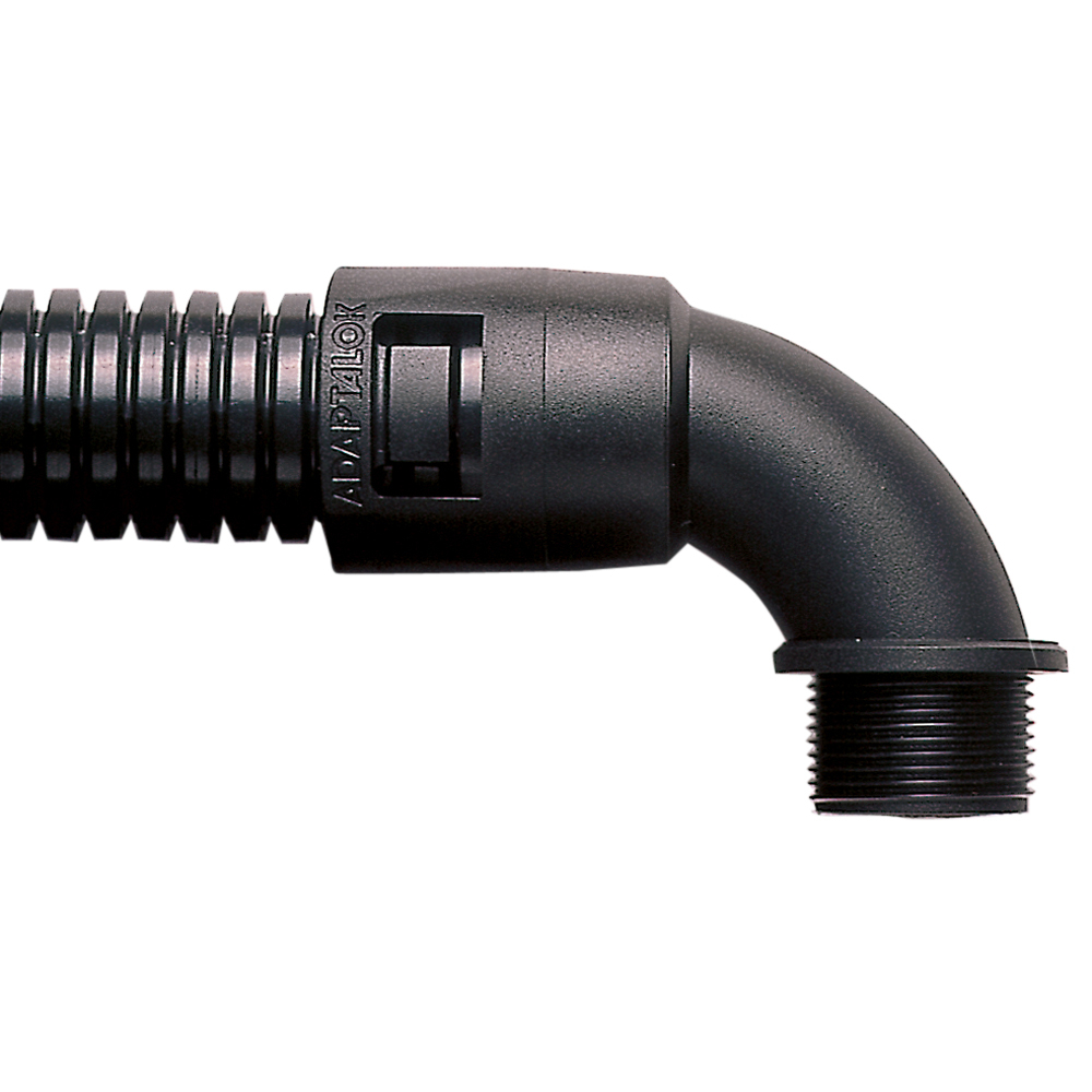 Product image for Adaptaflex AL16/050/C90/BL 90 Degree Threaded Elbow