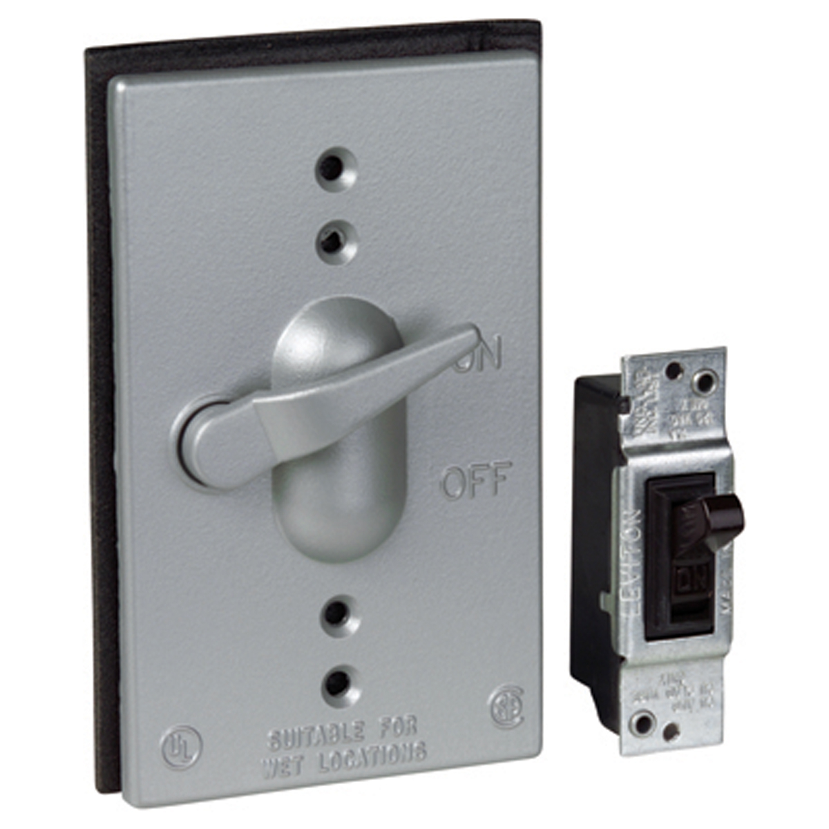 Product image for PERF-L SW20-2/710 LEVER SWITCH COVERS