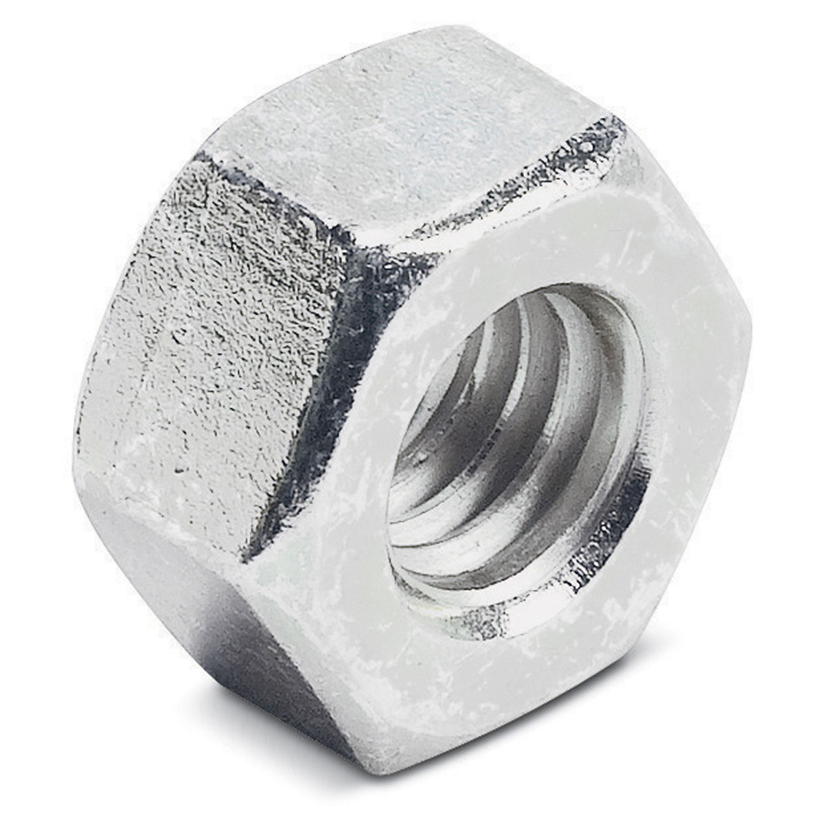 Product image for ABB E145-3/8SSC STD HEX NUT 3/8IN S
