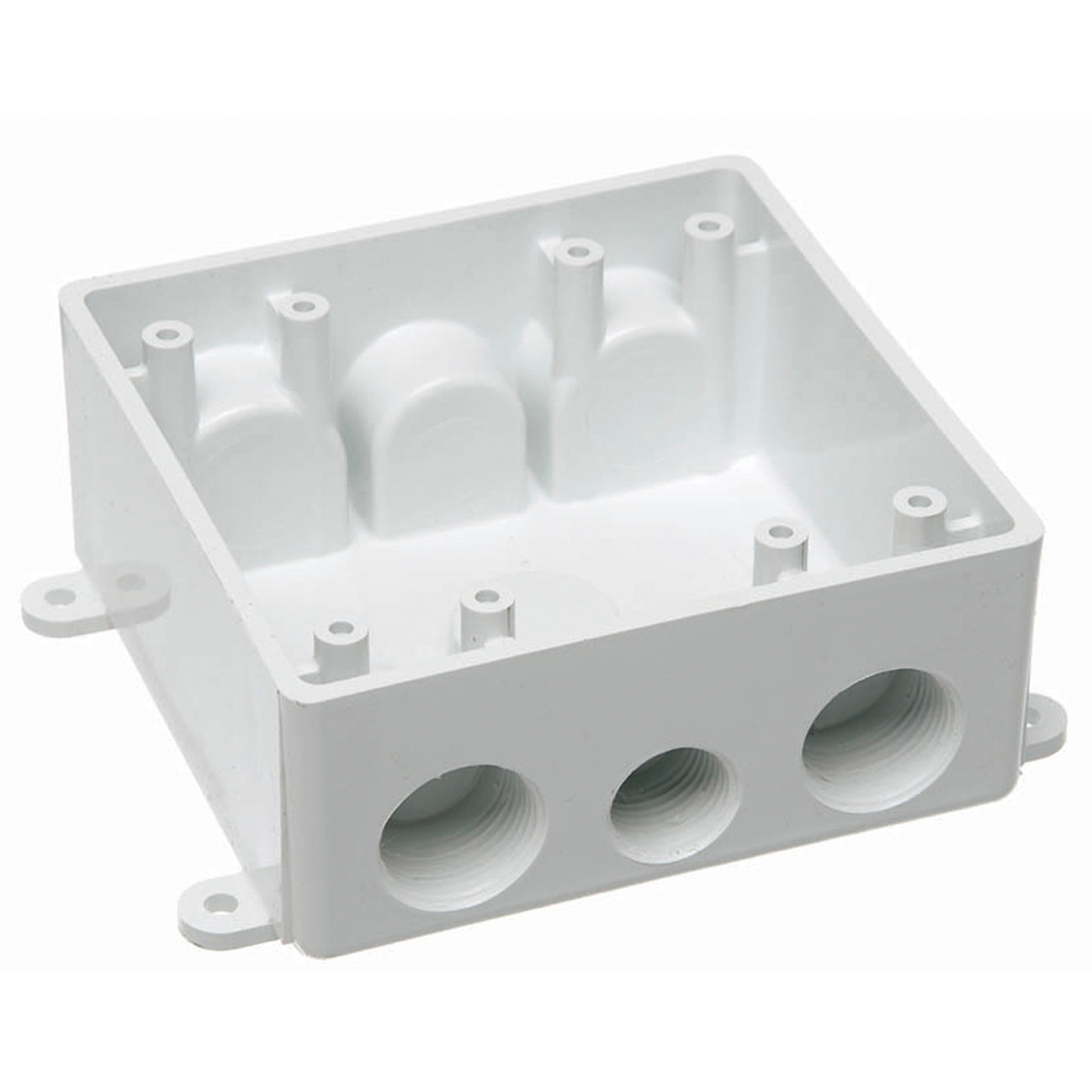 Product image for ABB E382DEW WP TWO GANG T BOX WHITE