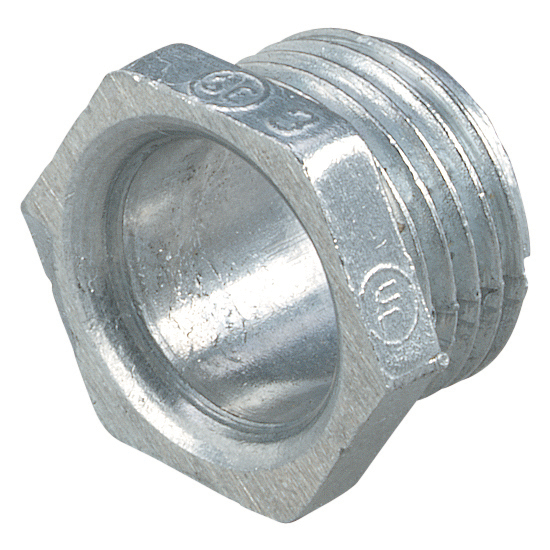 Product image for Steel City HA-202 3/4" Conduit (Chase) Nipple - Die Cast Zinc - Non-Insulated