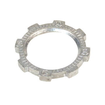 Product image for Steel City LN-209 3-1/2 Rigid/IMC Die-Cast Locknut