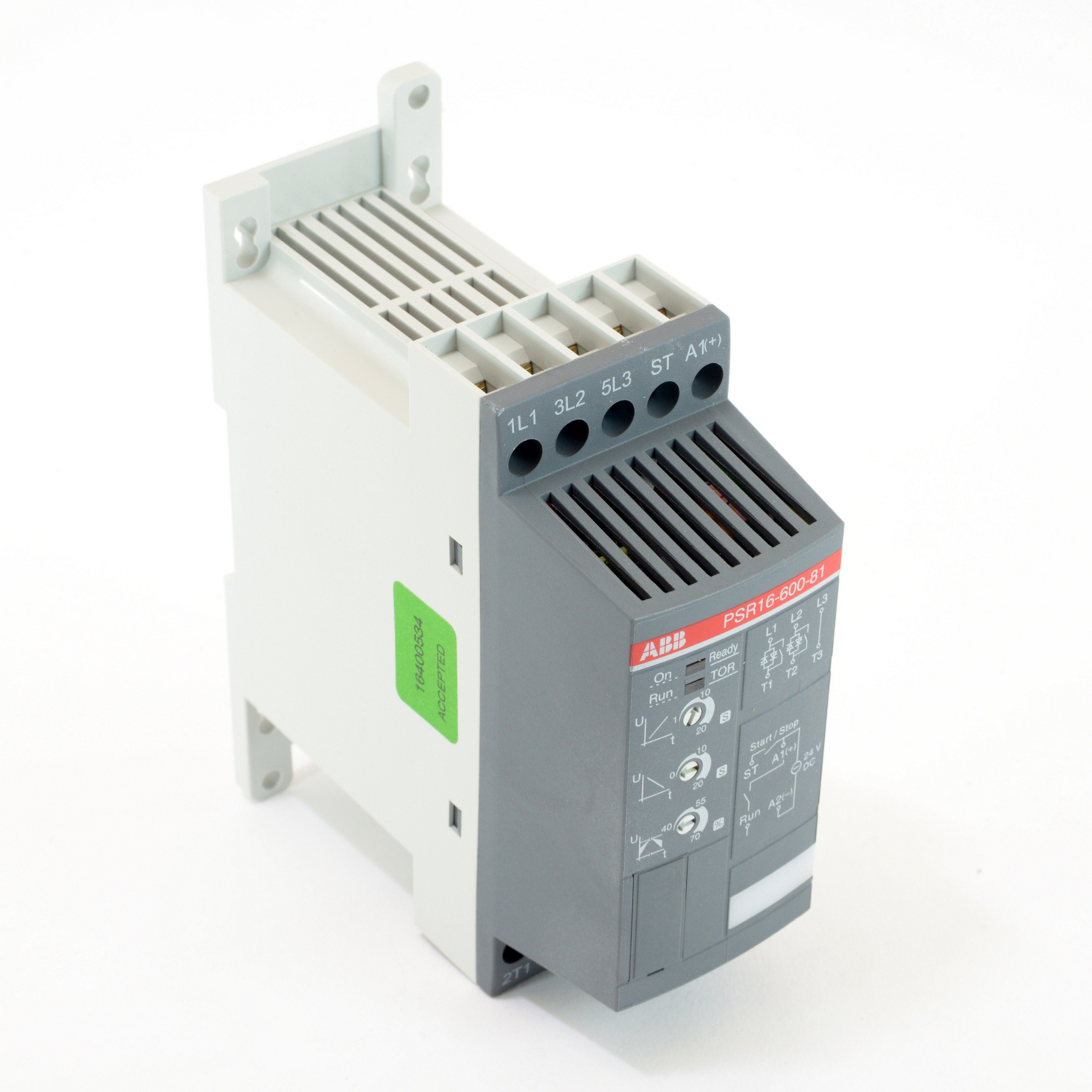 Product image for Thomas & Betts PSR16-600-81 600 Volt/24 VDC 15.2 Amp Psr Softstarter
