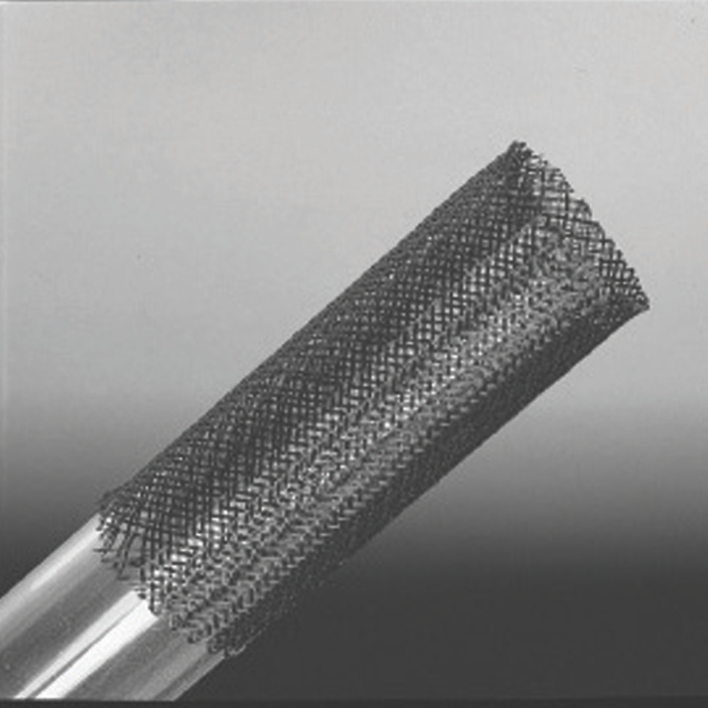 Product image for Thomas & Betts S500PC-0 1/2 Inch Braided Expendable Black Pet Wire Sleeving