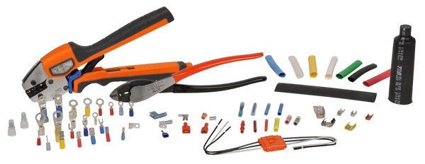 Thomas & Betts Sta-Kon STAKIT Splices, Terminals, Crimp Tool Kit