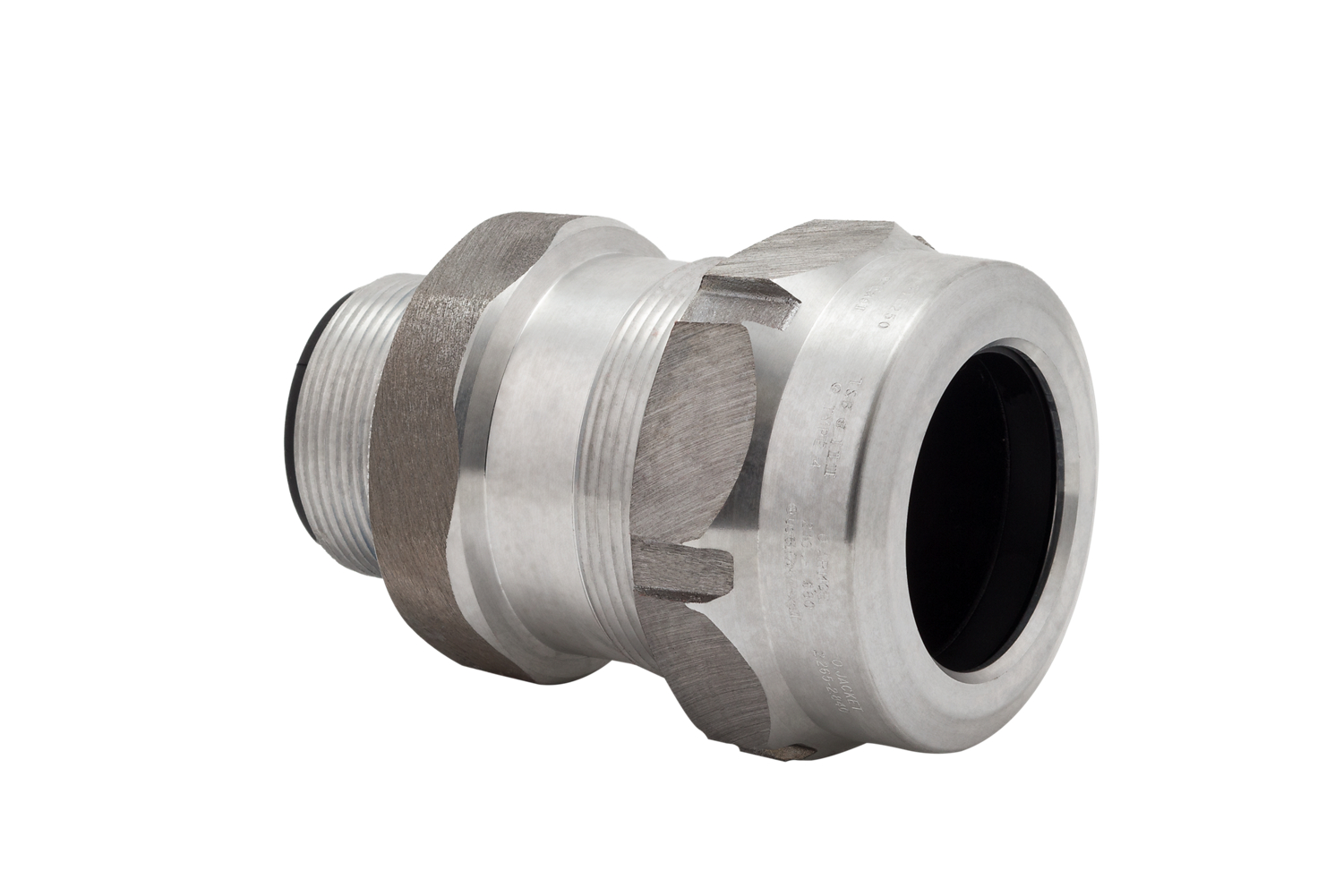 Product image for Thomas & Betts STE250 2-1/2 Inch Star Teck Extreme Jacketed Fitting