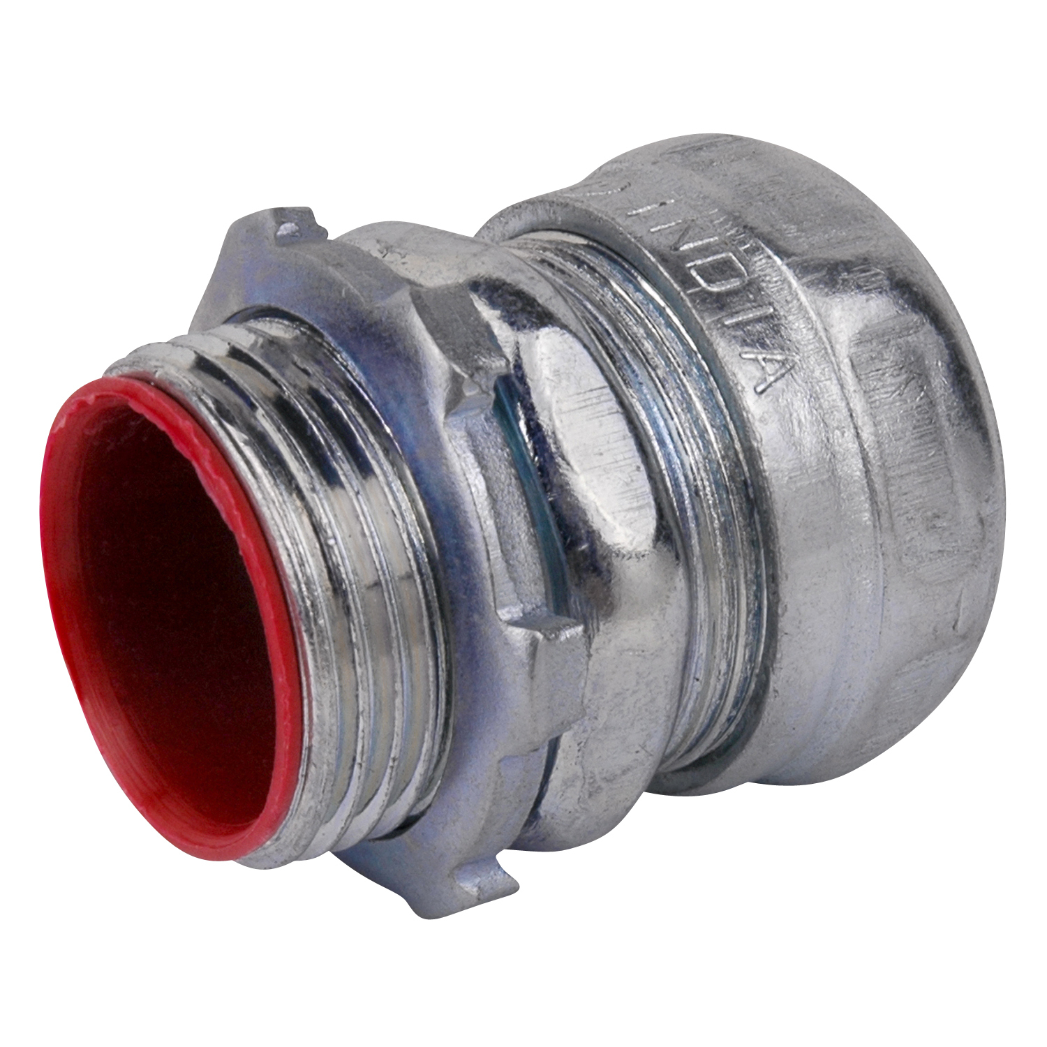 Steel City TC712A 3/4" EMT Compression Connector, Steel Insulated