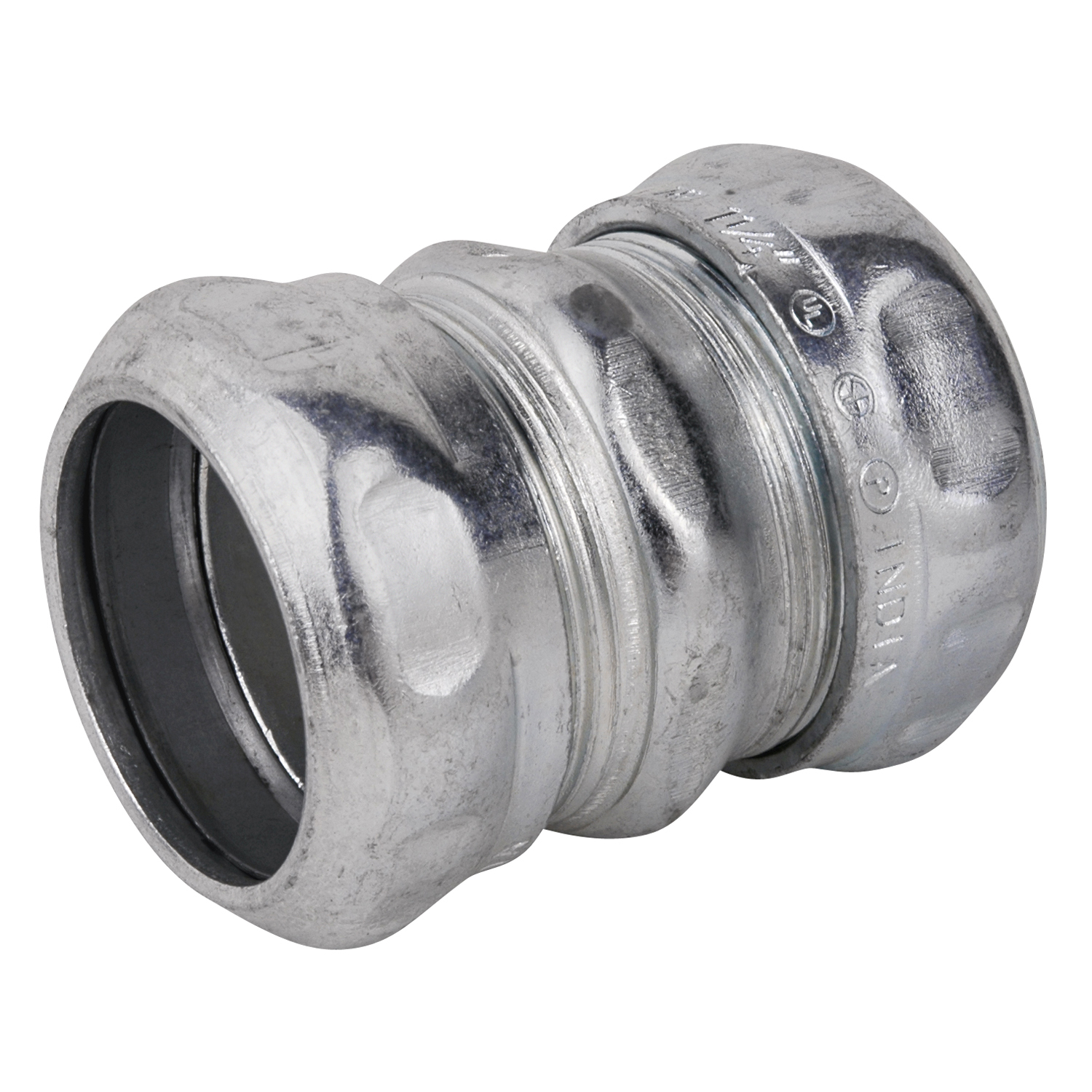 Product image for Steel City TK114A 1-1/4" EMT Compression Coupling, Steel